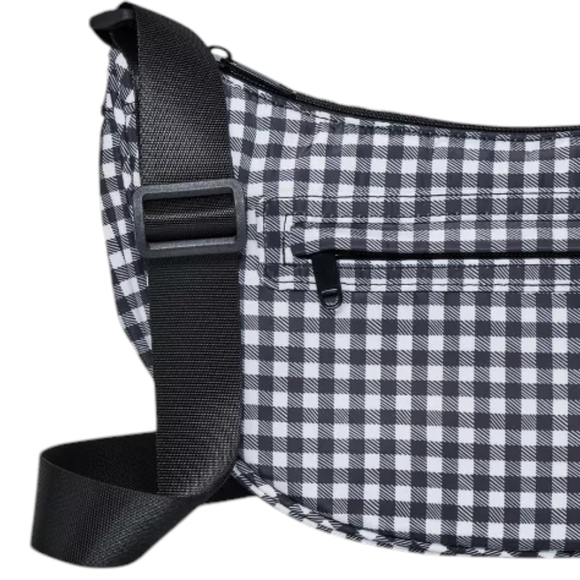 Gingham Half Moon Crossbody Bag. Wild Fable. - Picture 3 of 4